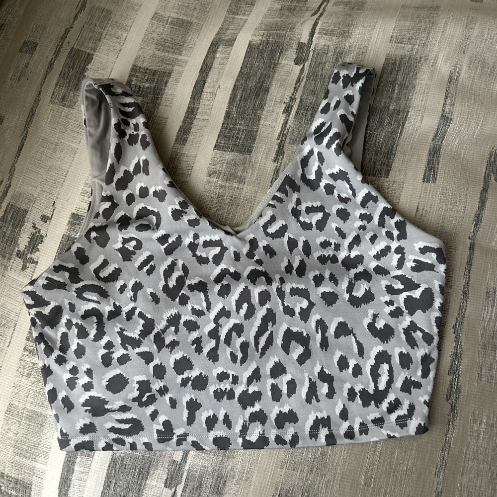 Aerie offline cheetah print tank top